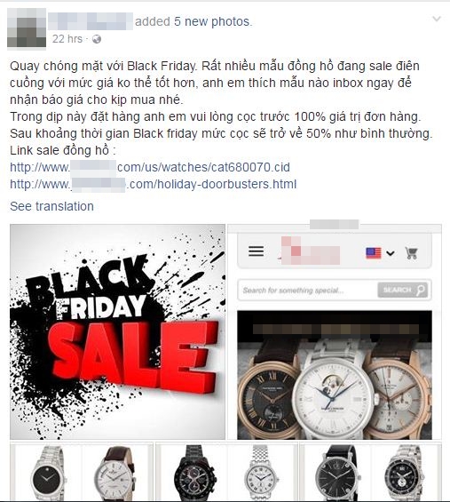 Dân bán hàng xách tay tranh thủ cá kiếm chục triệu đồng trong ngày Black Friday - Ảnh 4.