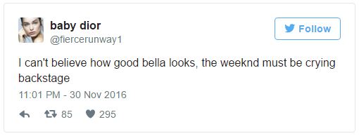 Khoảnh khắc gặp lại bồ cũ của Bella Hadid và The Weeknd tại Victorias Secret khiến dân mạng bình luận rầm rộ - Ảnh 4.