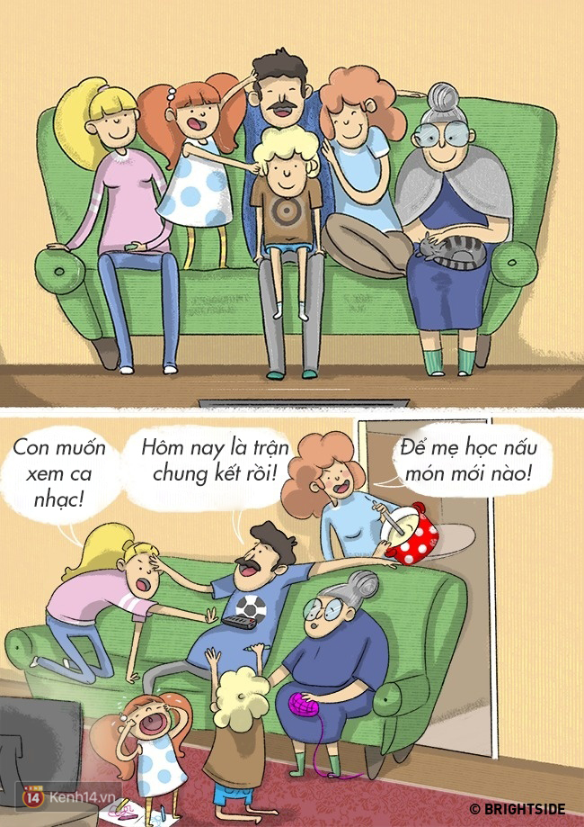 Nhà là nơi có ông bà, bố mẹ và chúng mình - Ảnh 3.