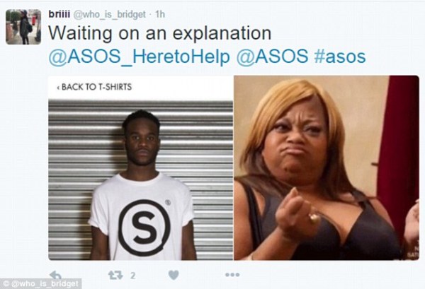 ASOS gây phẫn nộ vì để người mẫu da đen quảng cáo áo in chữ Nô lệ - Ảnh 3.