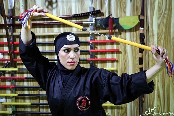 Những bóng hồng Ninja ở Iran - Ảnh 3.