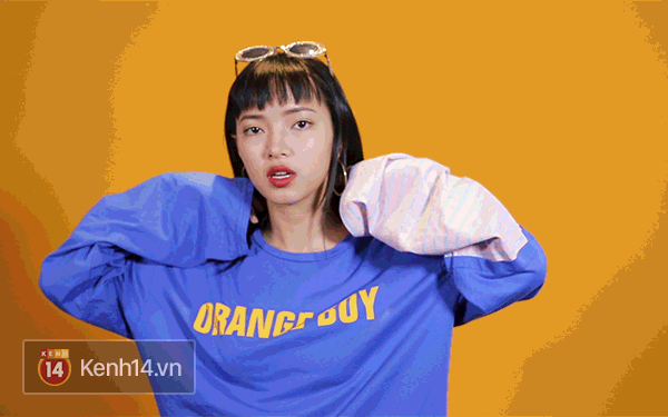 Ảnh động: Nhìn những biểu cảm này, ai cũng sẽ hiểu vì sao Châu Bùi là hot girl đắt show nhất hiện nay - Ảnh 11.