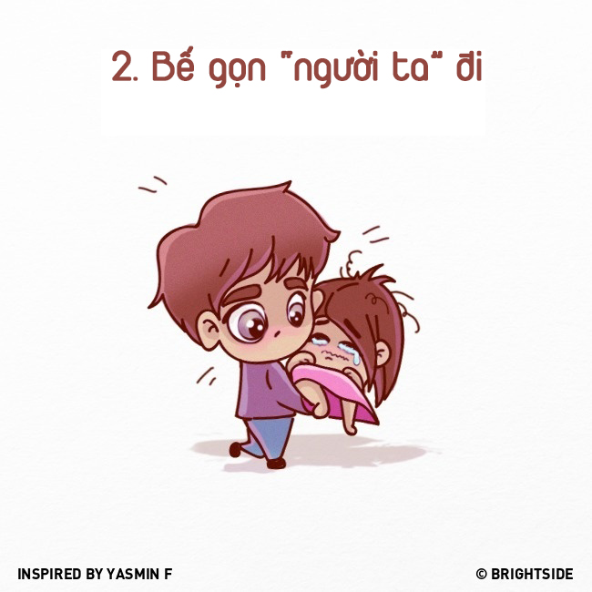 Tranh vui: Trăm mưu ngh&igrave;n kế dỗ d&agrave;nh khi con g&aacute;i kh&oacute;c! - Ảnh 3.