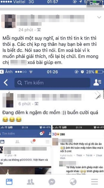 Photoshop kém mà còn thích lừa tình, cô gái bị cư dân mạng bóc mẽ không thương tiếc - Ảnh 2.