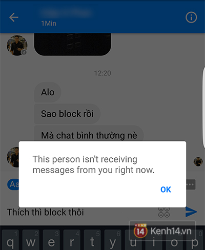 Facebook bây giờ, block nhau vẫn chat bình thường như chưa hề có cuộc chia ly - Ảnh 3.