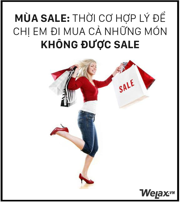 Đây là cảm xúc của tất cả các chị em mỗi khi mùa sale ập về! - Ảnh 4.