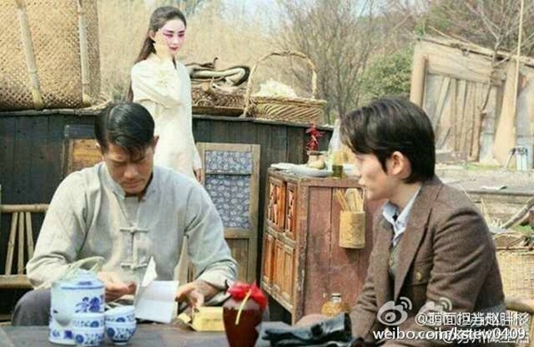 Trương Thiên Ái đóng phim điện ảnh đầu tay, Quách Phú Thành sánh đôi Triệu Lệ Dĩnh - Ảnh 4.