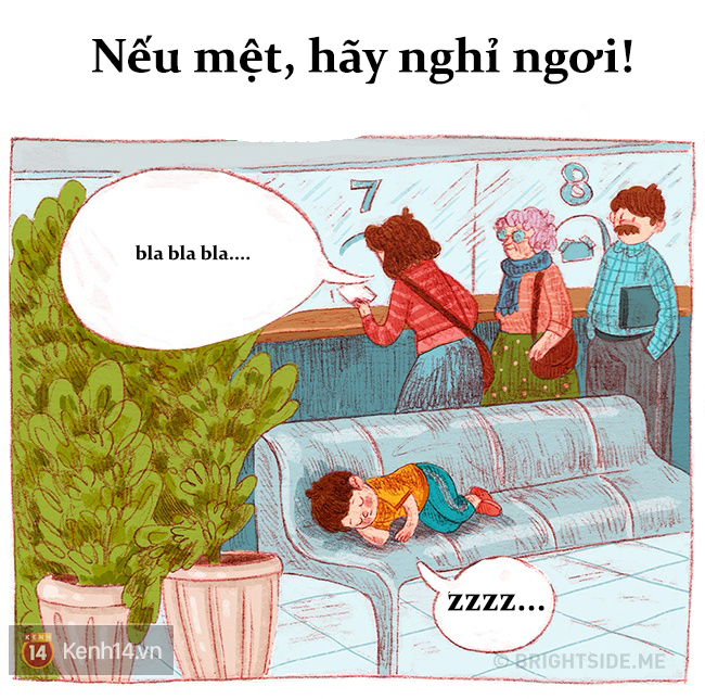 Bộ tranh: Muốn hạnh ph&uacute;c, h&atilde;y sống như 1 đứa trẻ! - Ảnh 6.