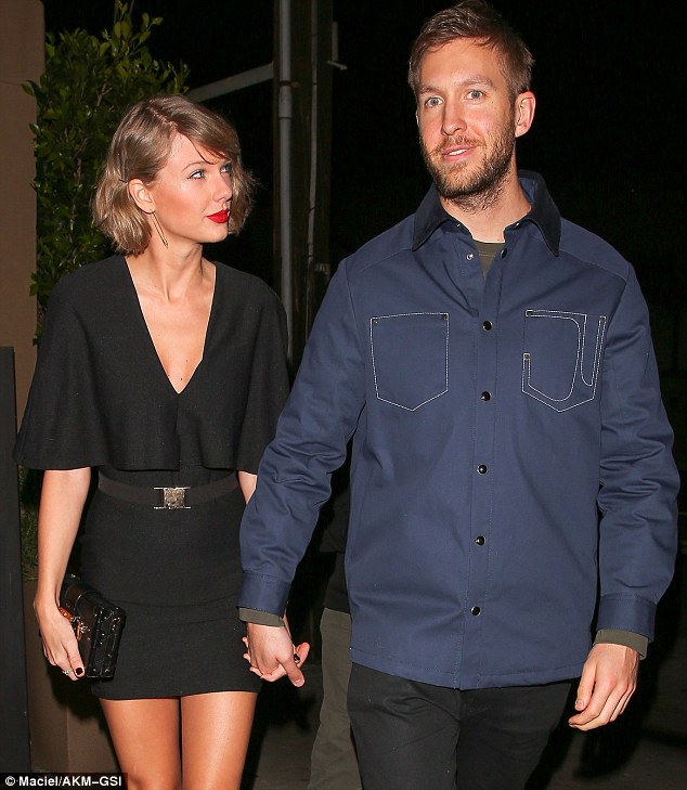 Taylor Swift trìu mến nhìn Calvin Harris trên đường đi hẹn hò - Ảnh 7.