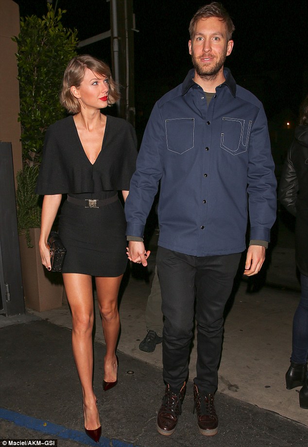 Taylor Swift trìu mến nhìn Calvin Harris trên đường đi hẹn hò - Ảnh 4.