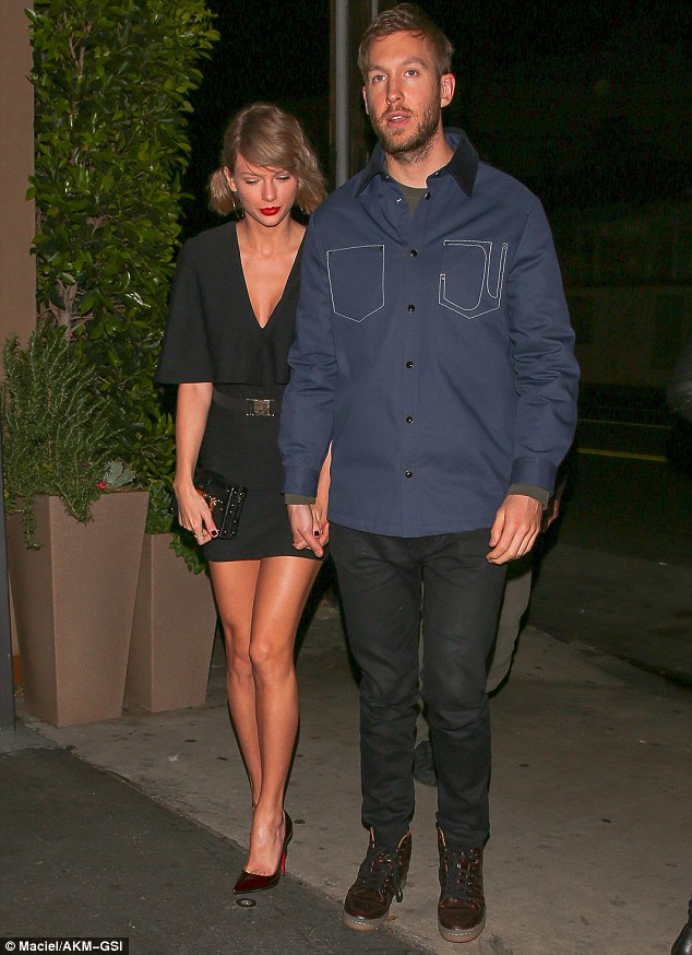 Taylor Swift trìu mến nhìn Calvin Harris trên đường đi hẹn hò - Ảnh 5.