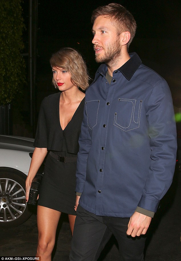 Taylor Swift trìu mến nhìn Calvin Harris trên đường đi hẹn hò - Ảnh 6.