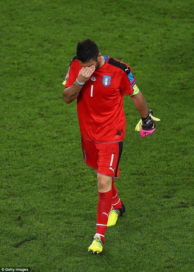 Buffon chia tay Euro 2016 bằng những giọt nước mắt - Ảnh 8.
