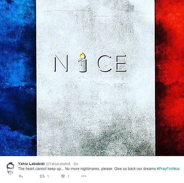 Khi Pháp tràn ngập đau thương, cả thế giới đều hashtag #PrayForNice để sát cánh cùng người dân Pháp - Ảnh 1.