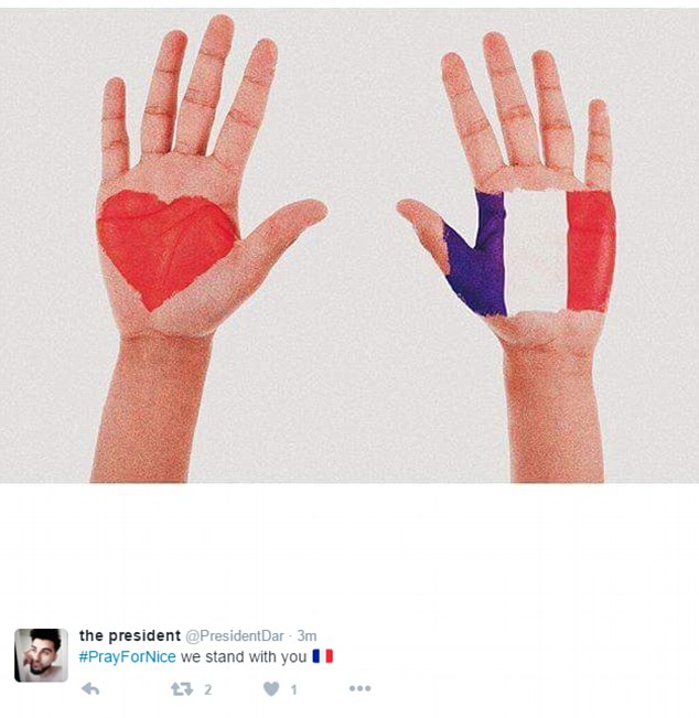 Khi Ph&aacute;p tr&agrave;n ngập đau thương, cả thế giới đều hashtag #PrayForNice để s&aacute;t c&aacute;nh c&ugrave;ng người d&acirc;n Ph&aacute;p - Ảnh 7.
