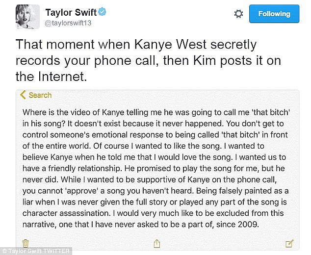 Câu lăng mạ mà Kanye West dành cho Taylor Swift ban đầu còn thâm hơn bản chính thức - Ảnh 3.