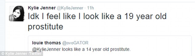 Bị ví như gái mại dâm 14 tuổi, Kylie Jenner trả lời: Tôi giống gái mại dâm 19 tuổi hơn - Ảnh 2.