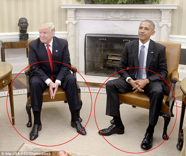 Dáng ngồi ở Nhà Trắng nói lên điều gì về Tổng thống Obama và Trump? - Ảnh 3.