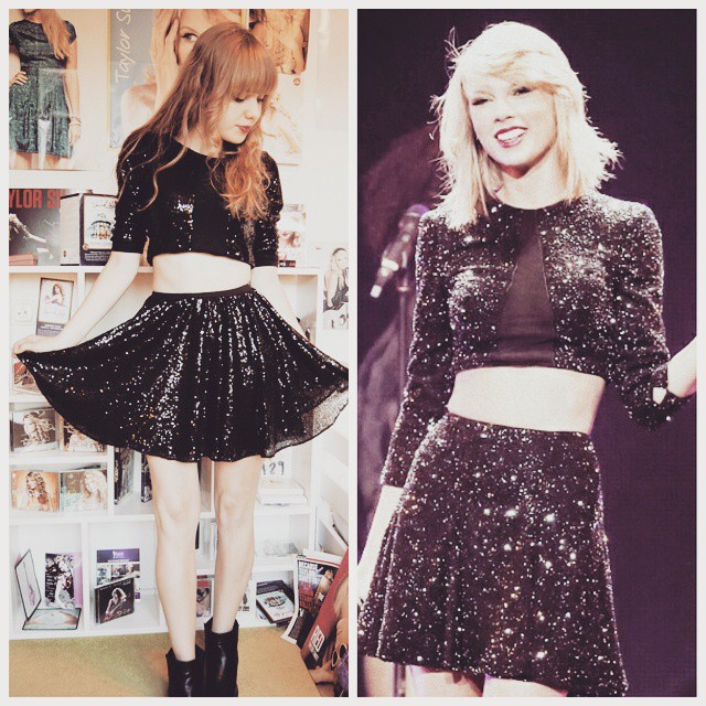 Fan nữ 18 tuổi gây trầm trồ khi tự may lại hàng loạt trang phục giống của Taylor Swift - Ảnh 5.