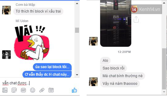 Facebook bây giờ, block nhau vẫn chat bình thường như chưa hề có cuộc chia ly - Ảnh 4.