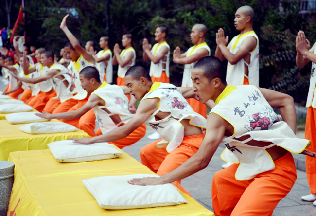 30.000 môn sinh tham gia buổi biểu diễn hoành tráng trong Đại hội Võ thuật Thiếu lâm - Ảnh 5.