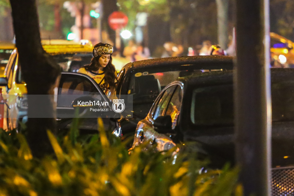 Hồ Ngọc H&agrave; bị bắt gặp l&aacute;i xe của đại gia Chu Đăng Khoa đi dự sự kiện - Ảnh 6.