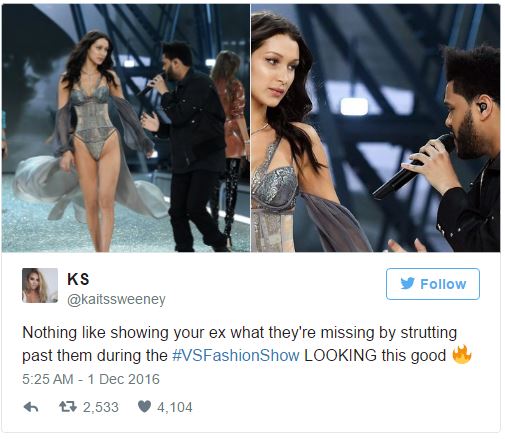 Khoảnh khắc gặp lại bồ cũ của Bella Hadid và The Weeknd tại Victorias Secret khiến dân mạng bình luận rầm rộ - Ảnh 6.