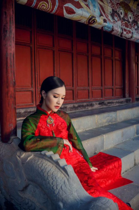 Gặp lại nữ sinh áo dài nổi tiếng nhất xứ Huế tại Hoa hậu Việt Nam 2016 - Ảnh 13.