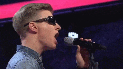 Anh ch&agrave;ng m&ugrave; khiến HLV The Voice Nam Phi rơi lệ - Ảnh 3.