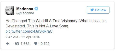 Tổng thống Obama, G-Dragon v&agrave; c&aacute;c si&ecirc;u sao thương tiếc sự ra đi của Prince - Ảnh 5.