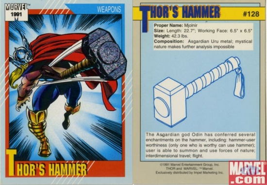 Thế rốt cục cây búa Mjolnir của Thor nặng bao nhiêu mà không ai nhấc nổi vậy? - Ảnh 2.