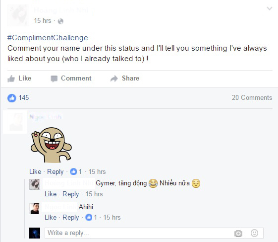 Compliment Challenge: Thử thách mới siêu hot để bạn biết người khác thích gì nhất ở mình! - Ảnh 6.