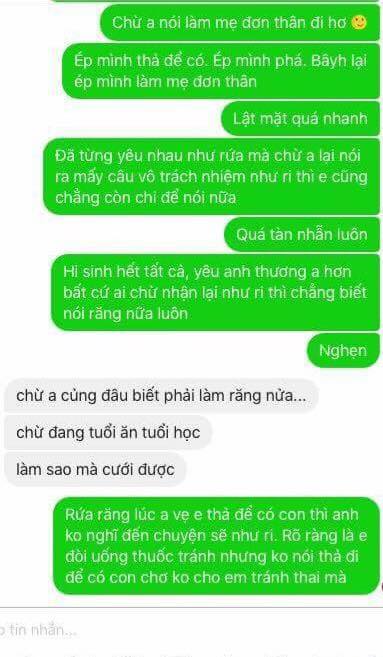 Dỗ người yêu không uống thuốc để có bầu rồi sẽ cưới, nhưng cuối cùng lại chối bỏ khiến cô gái làm mẹ đơn thân - Ảnh 5.