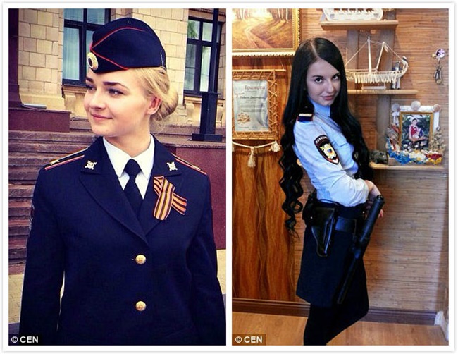 Chùm ảnh: Những nữ cảnh sát xinh đẹp nhất nước Nga - Ảnh 5.