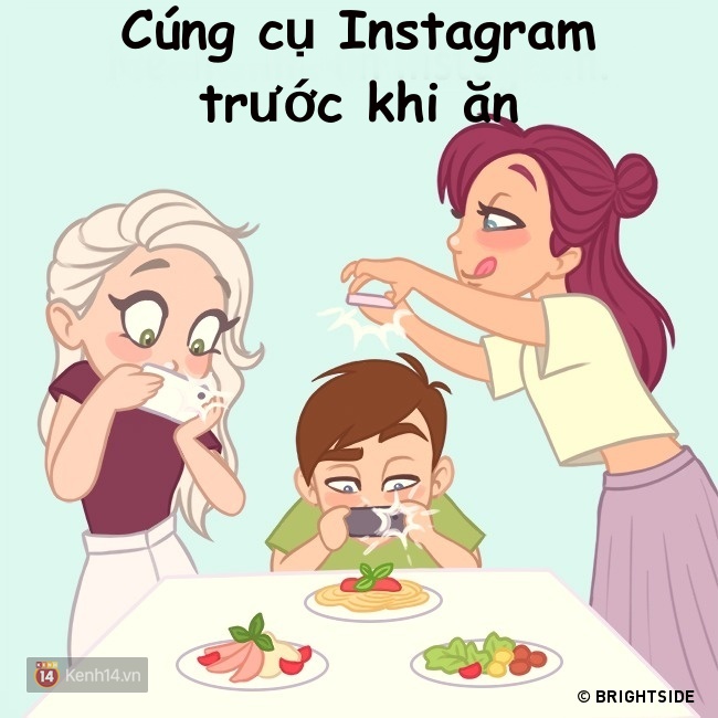 Bộ tranh: Kể từ khi có Facebook, Instagram, chúng ta ai cũng như thế này! - Ảnh 10.