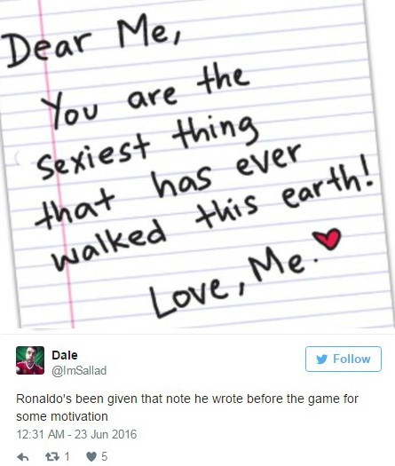 Cư d&acirc;n mạng s&aacute;ng t&aacute;c h&agrave;i hước về mảnh giấy b&iacute; mật của Ronaldo - Ảnh 4.