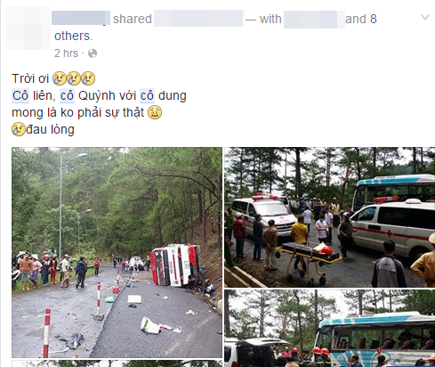 Học sinh THPT Phan Bội Châu đau xót trước cái chết của 3 cô giáo trong vụ tai nạn trên đèo Prenn - Ảnh 5.