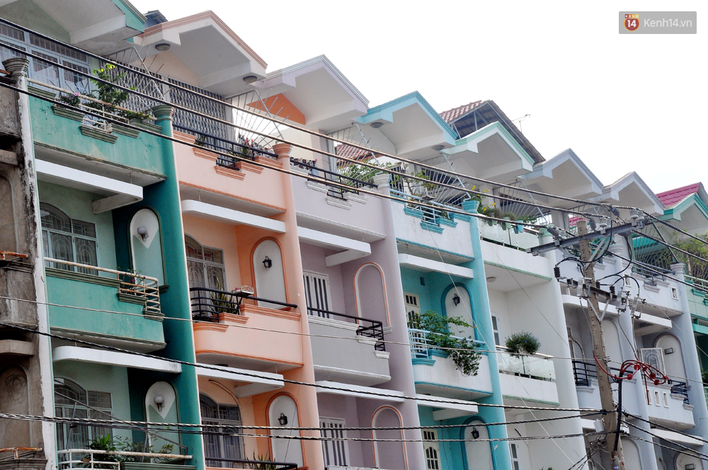 Những khu phố đồng phục thú vị ở Sài Gòn với dãy nhà giống hệt nhau - Ảnh 7. Những khu phố đồng phục thú vị ở Sài Gòn với dãy nhà giống hệt nhau - Ảnh 7.