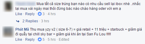 Chưa tới giờ lên kệ, giày Yeezy 350 V2 đã được nhiều bạn trẻ Việt sẵn sàng mua lại với giá 17 triệu VNĐ/đôi - Ảnh 4.