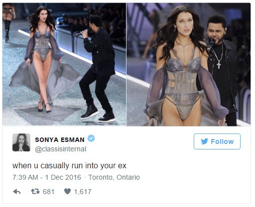 Khoảnh khắc gặp lại bồ cũ của Bella Hadid và The Weeknd tại Victorias Secret khiến dân mạng bình luận rầm rộ - Ảnh 8.