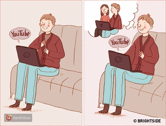 Bộ tranh: Bạn đang y&ecirc;u, hay chỉ l&agrave; đang m&ecirc; mẩn nhất thời? - Ảnh 6.