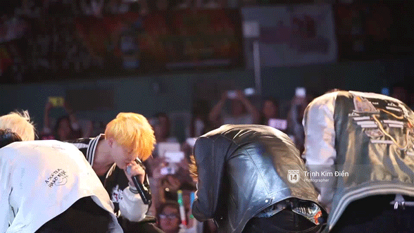 Những h&igrave;nh ảnh giao cảm kh&oacute; qu&ecirc;n của BTS, Mamamoo v&agrave; rapper Basick c&ugrave;ng fan Việt - Ảnh 21.