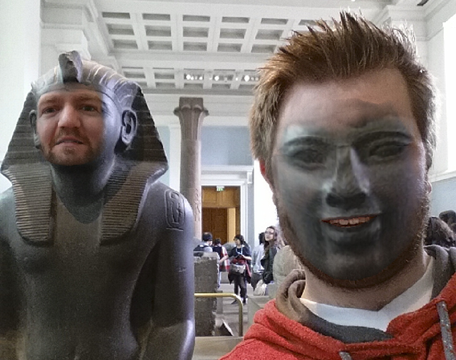 Ho&aacute;n đổi khu&ocirc;n mặt với người kh&aacute;c xưa rồi, thanh ni&ecirc;n n&agrave;y c&ograve;n h&oacute;a th&agrave;nh... danh nh&acirc;n cổ đại - Ảnh 8.