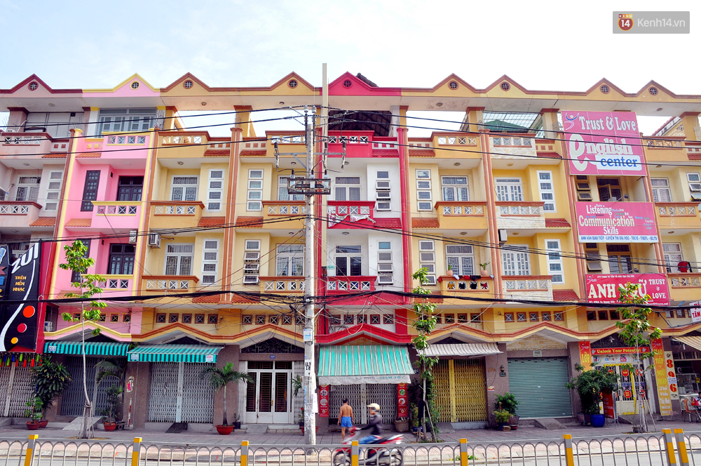 Những khu phố đồng phục thú vị ở Sài Gòn với dãy nhà giống hệt nhau - Ảnh 8. Những khu phố đồng phục thú vị ở Sài Gòn với dãy nhà giống hệt nhau - Ảnh 8.