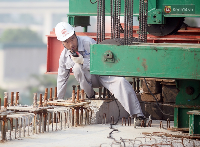 Hợp long toàn tuyến đường sắt trên cao Cát Linh - Hà Đông - Ảnh 8.