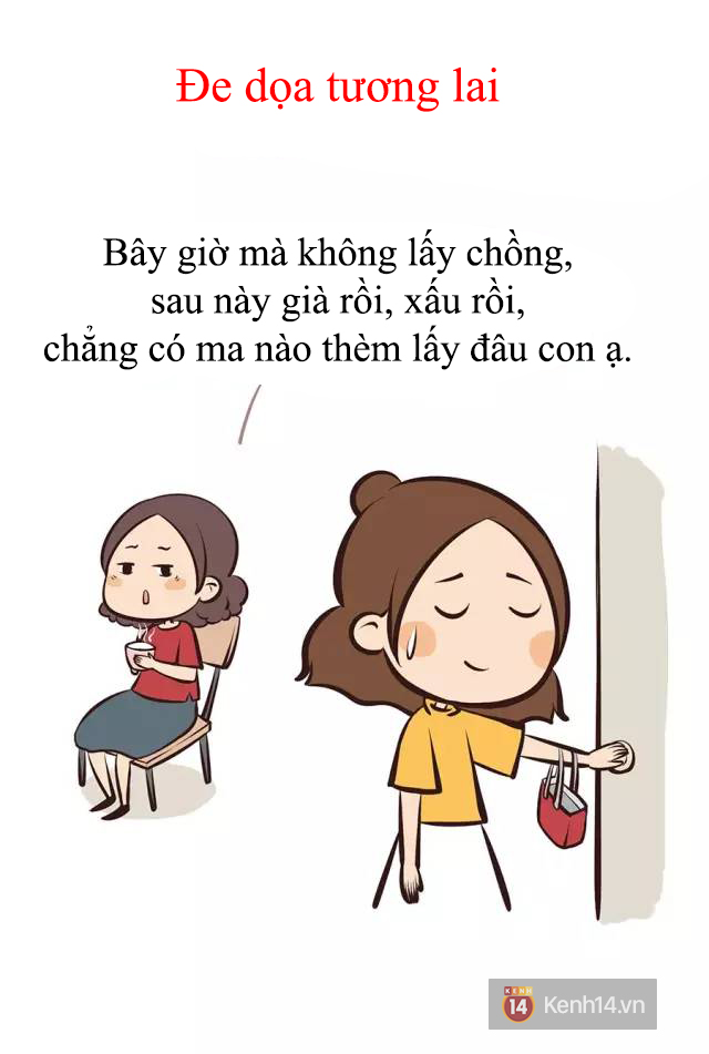 Bộ tranh: Chỉ vì muốn con gái ế lấy được chồng, mà mẹ phải dùng đến những mánh khóe này đây.... - Ảnh 9.