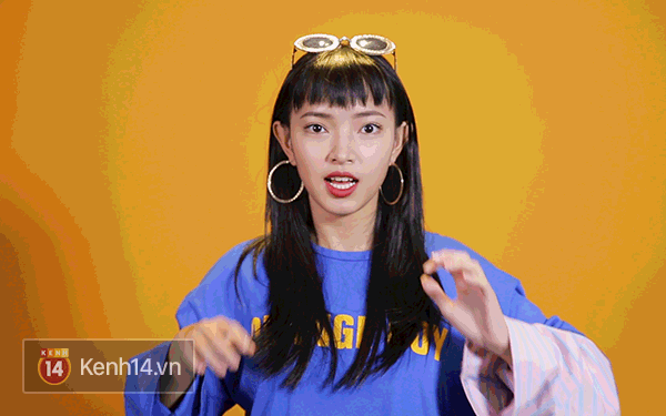 Ảnh động: Nhìn những biểu cảm này, ai cũng sẽ hiểu vì sao Châu Bùi là hot girl đắt show nhất hiện nay - Ảnh 6.