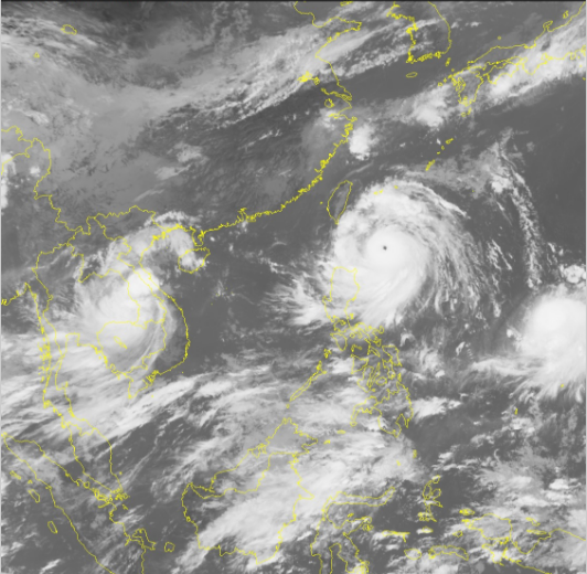 Siêu bão Meranti giật cấp 17 xuất hiện trên Biển Đông - Ảnh 2.