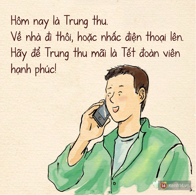 Bộ tranh: Hãy để Trung thu mãi là ngày Tết đoàn viên hạnh phúc nhất! - Ảnh 9.