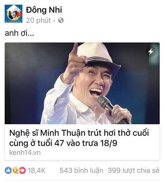 Sao Việt nghẹn ngào vĩnh biệt ca sĩ Minh Thuận - Ảnh 19.